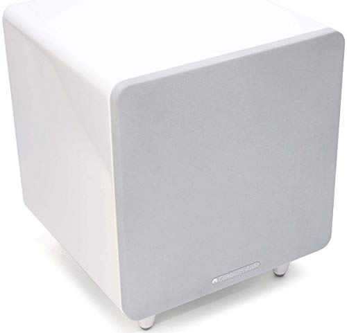 Cambridge Audio Minx X301-300 Watt Active Subwoofer Featuring Auxiliary Bass Driver and Fully Adjustable Sound - Black