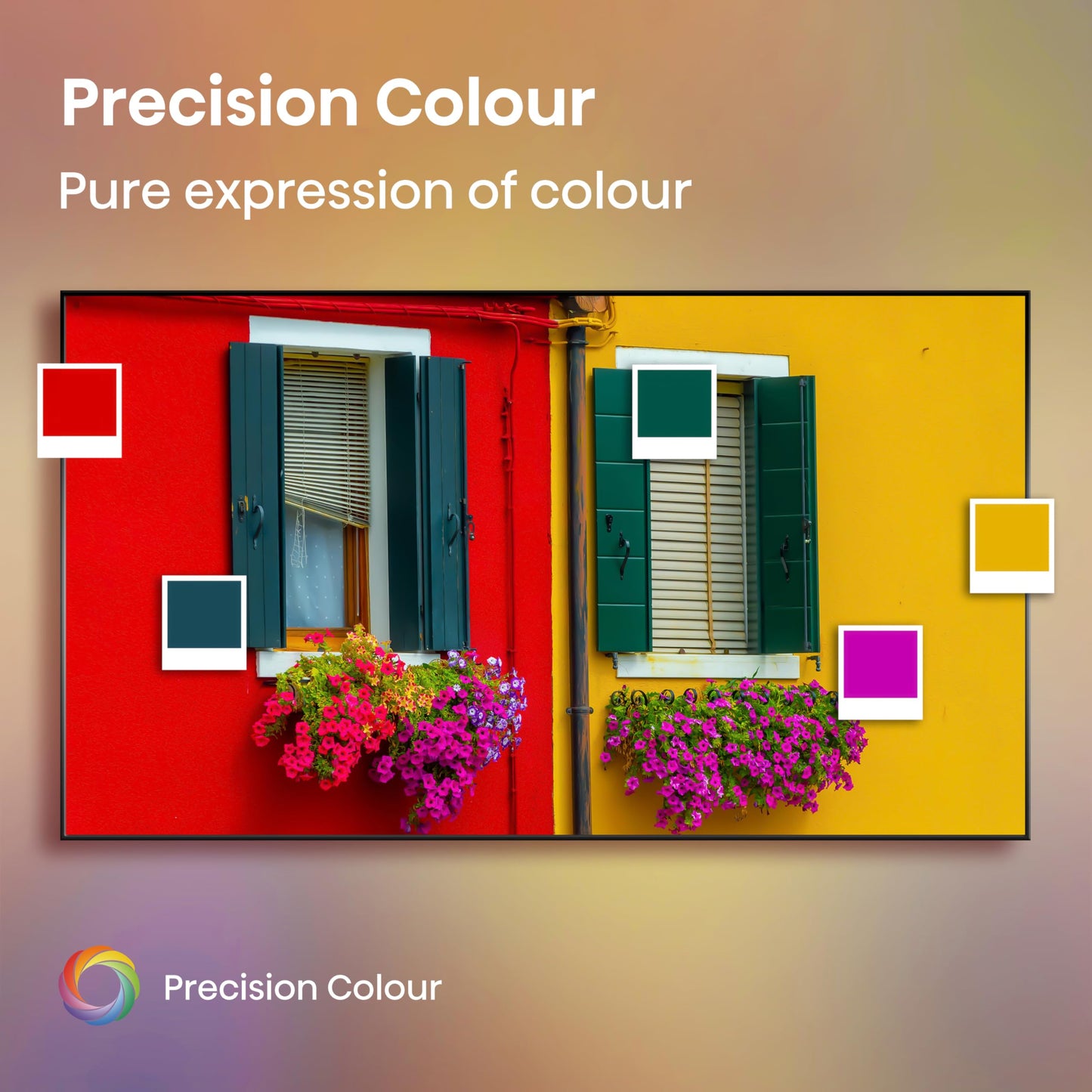 Hisense 55" 55E6QTUK 4K Ultra HD Smart TV AI TV - 4K UHD, Hi-View AI Engine, Precision Colour, AI Smooth Motion, Sports Mode with Freely, Disney +, YouTube, Netflix
