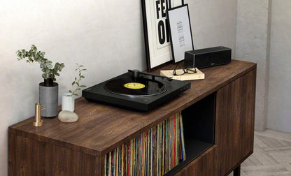 Sony PS-LX310BT Bluetooth Turntable with built-in Phono Pre-Amp, 2 speeds and 3 gain modes, Black