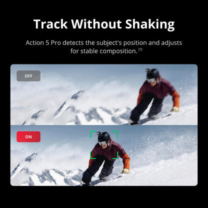 DJI Osmo Action 5 Pro Adventure Combo, 4K Action Camera 1/1.3" Sensor, Stabilization Vlogging Camera, Dual OLED Touchscreens, Waterproof Camera for Travel, 12h Extended Battery Life With 3 Batteries